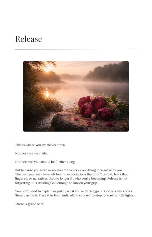 Faith in Bloom: Word of the Year Guide