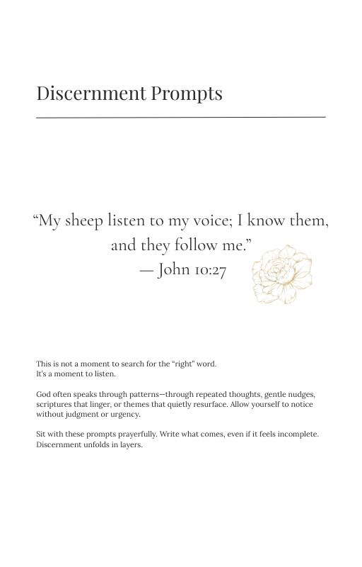 Faith in Bloom: Word of the Year Guide